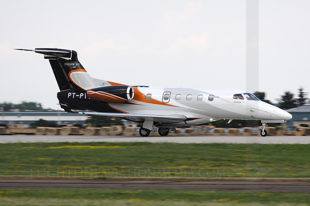 Embraer Phenom 100 PT-PYV Company demonstrator - Oshkosh, WI