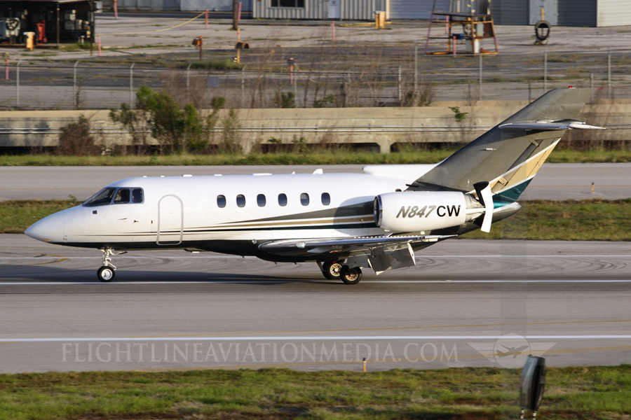 Raytheon Hawker 800XP N847CW