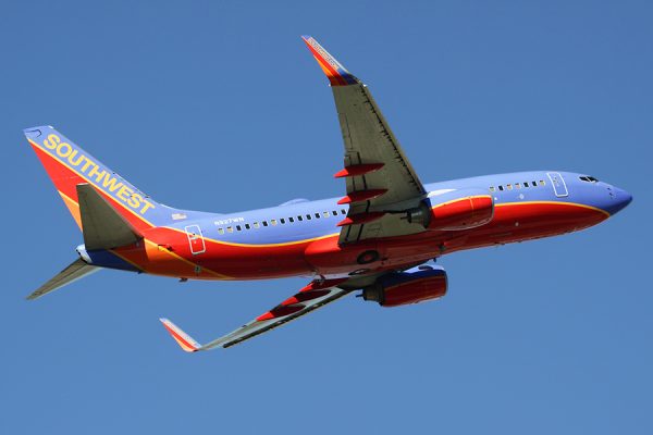 Southwest 737 Departing Austin