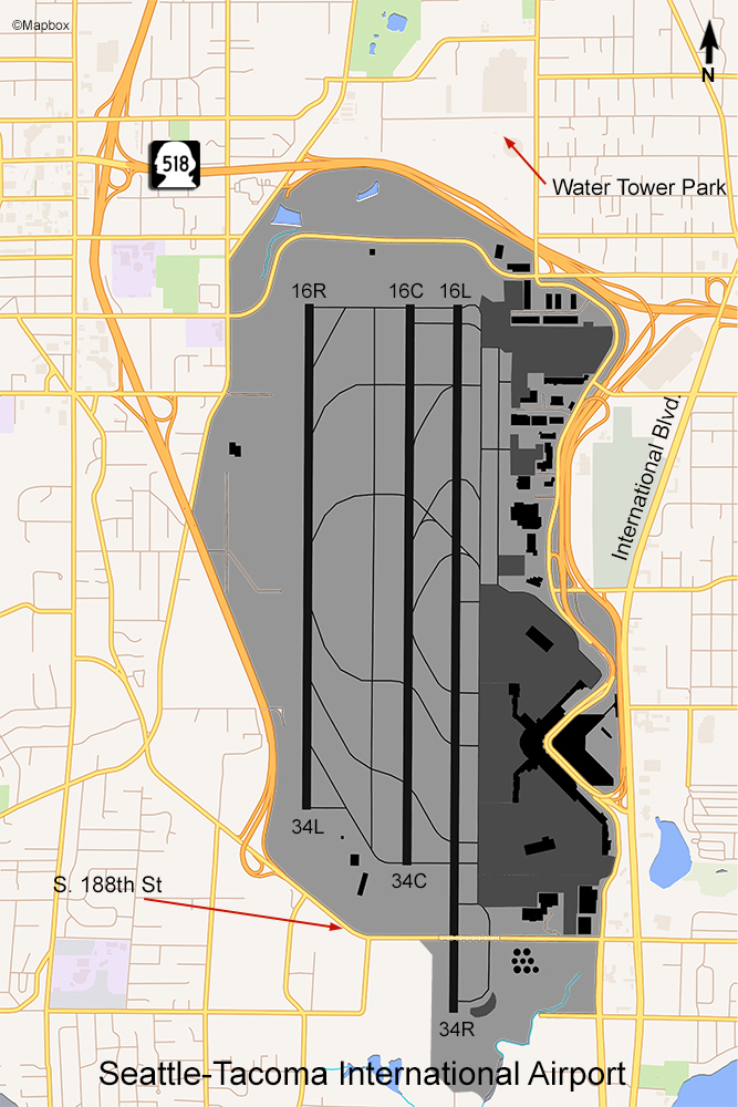 SEA Airport Map