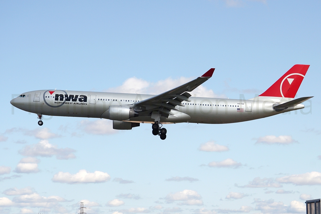 Northwest Airlines Airbus A330-323X N817NW