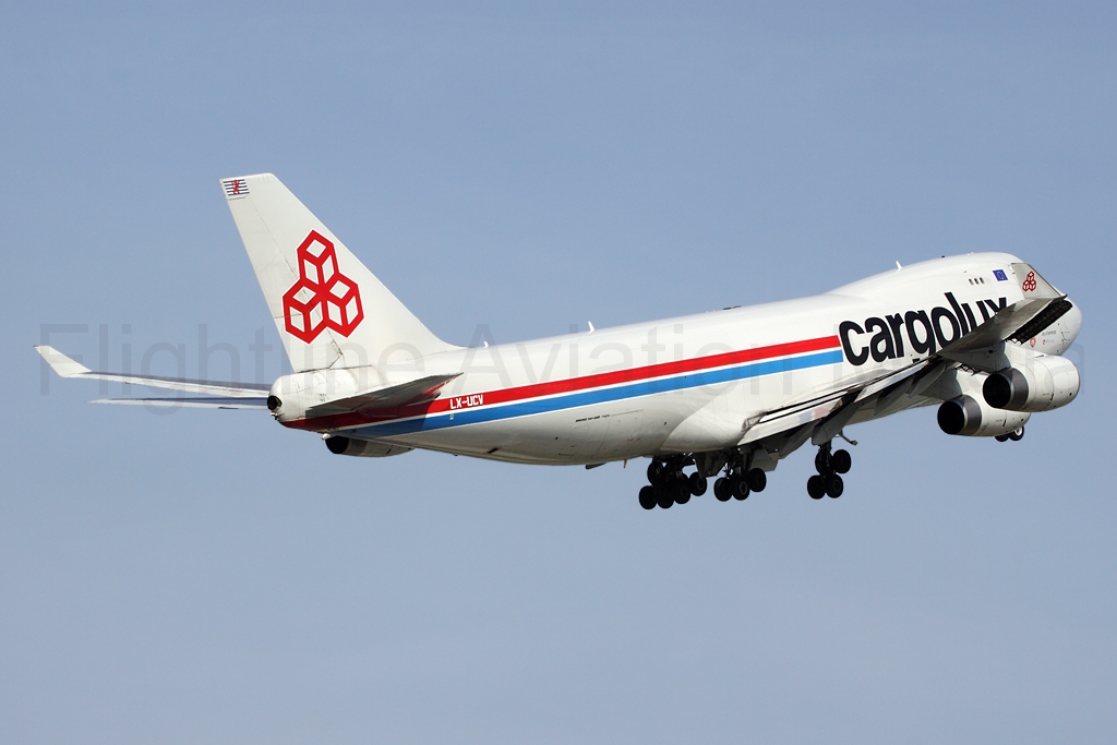 Cargolux Boeing 747-4R7F LX-UCV