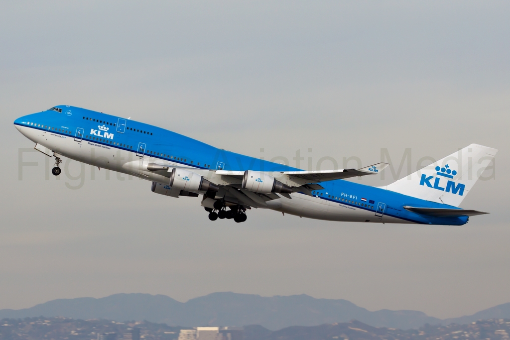 KLM Boeing 747-406M PH-BFI
