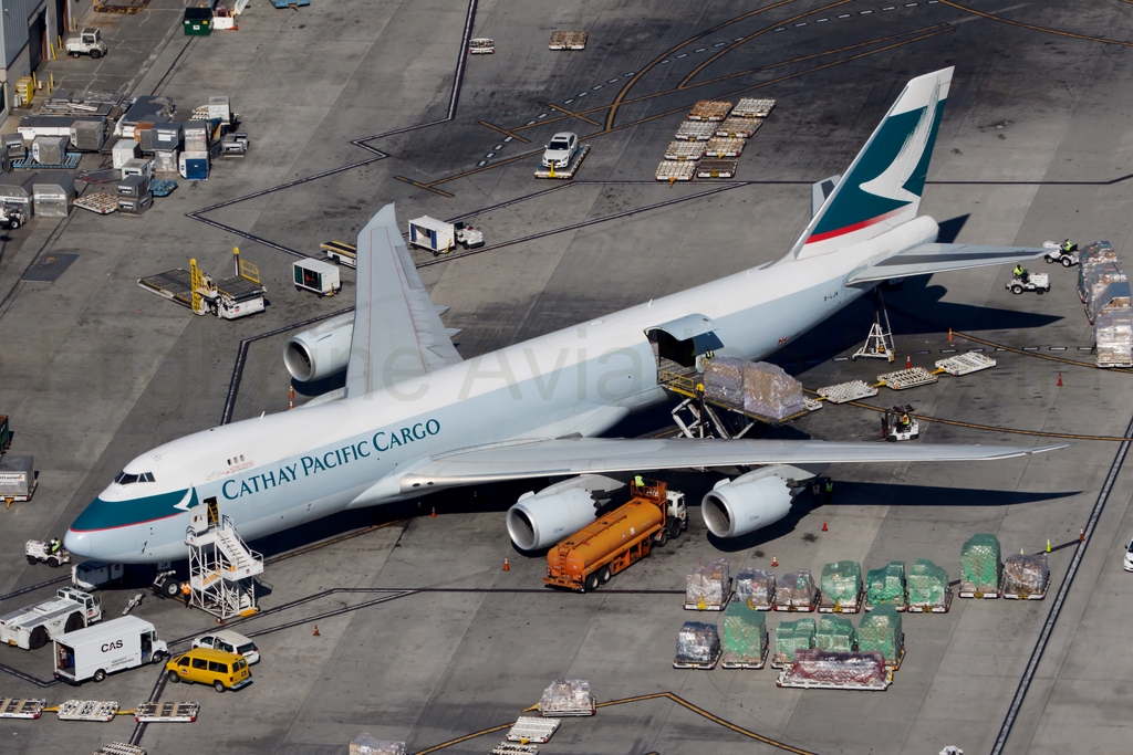Cathay Pacific Cargo Boeing 747-8F B-LJK