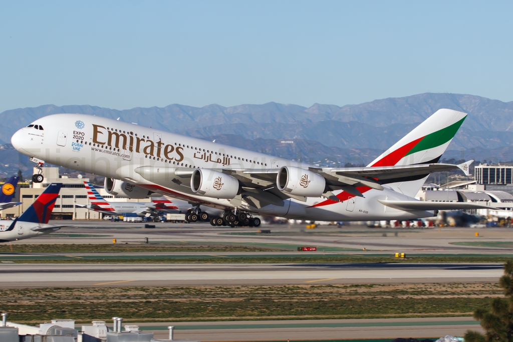 Emirates Airbus A380-861 A6-EOD