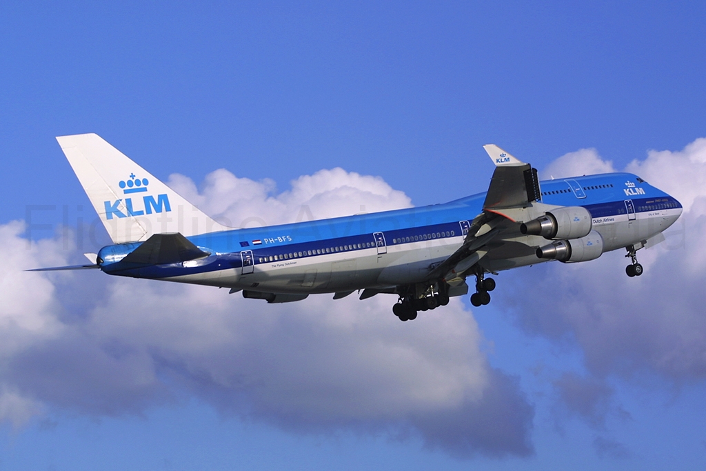 KLM Royal Dutch Airlines Boeing 747-406M PH-BFS