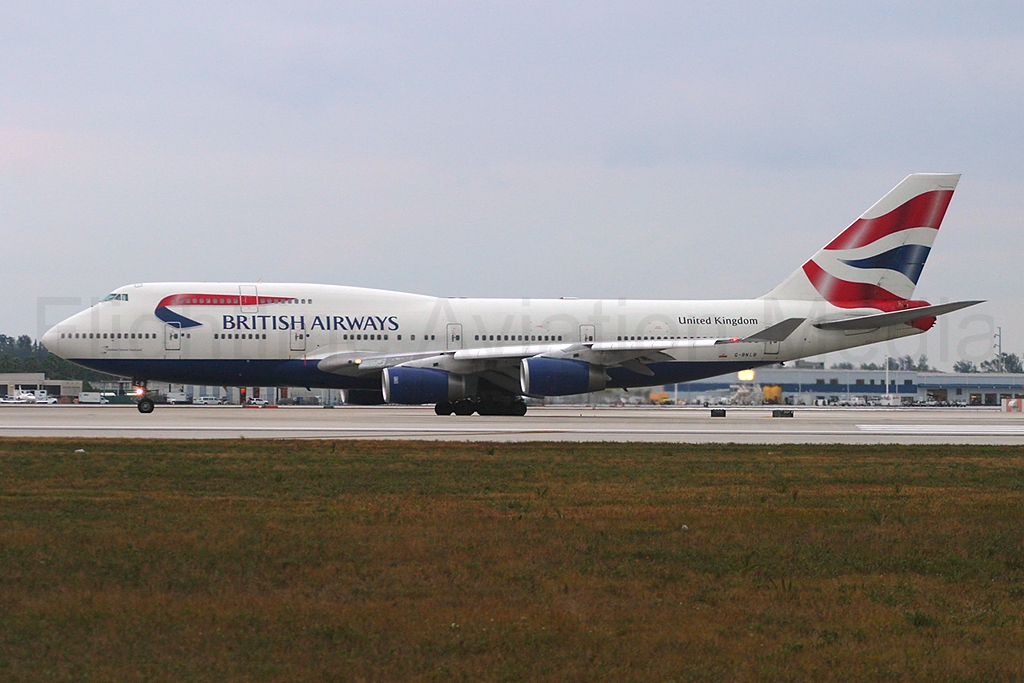 British Airways Boeing 747-436 G-BNLB