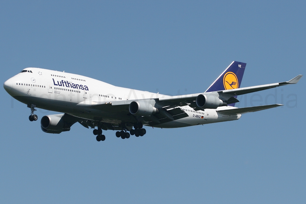 Lufthansa Boeing 747-430 D-ABVZ