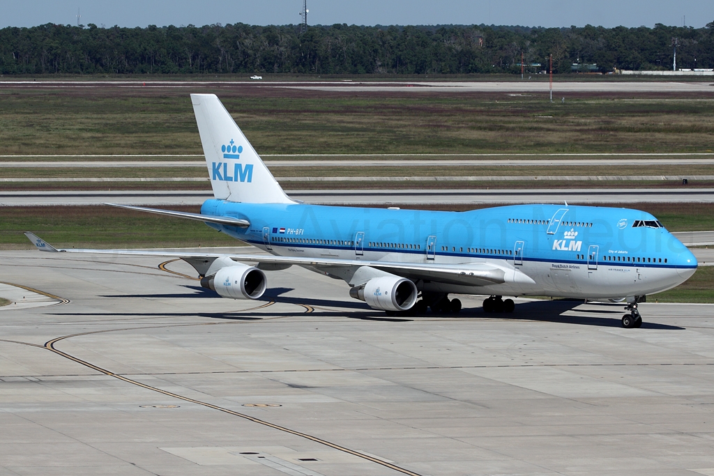 KLM Royal Dutch Airlines Boeing 747-406 PH-BFI