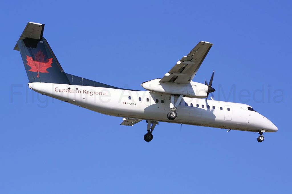 Air Canada Jazz Bombardier Dash-8-301 C-GMTA