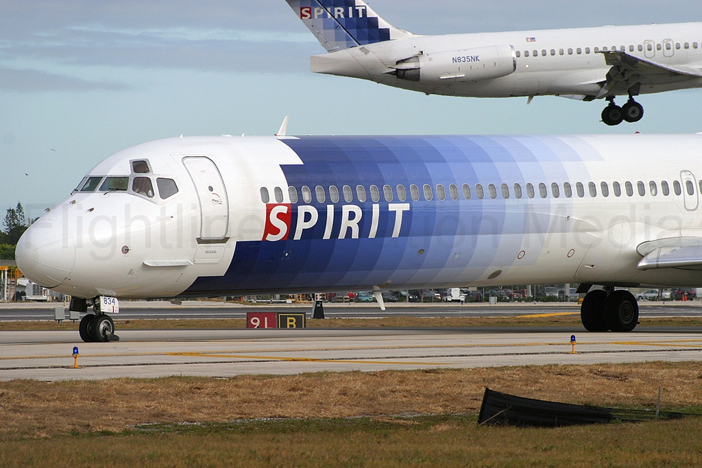 Spirit Airlines McDonnell Douglas MD-83 N834NK