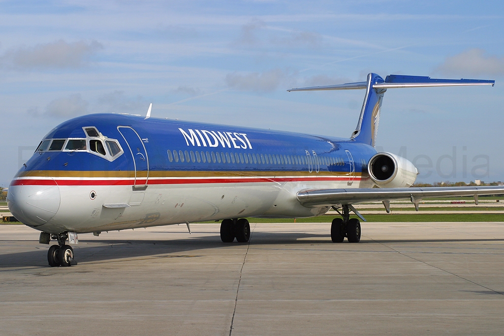 Midwest Airlines McDonnell Douglas MD-81 N814ME
