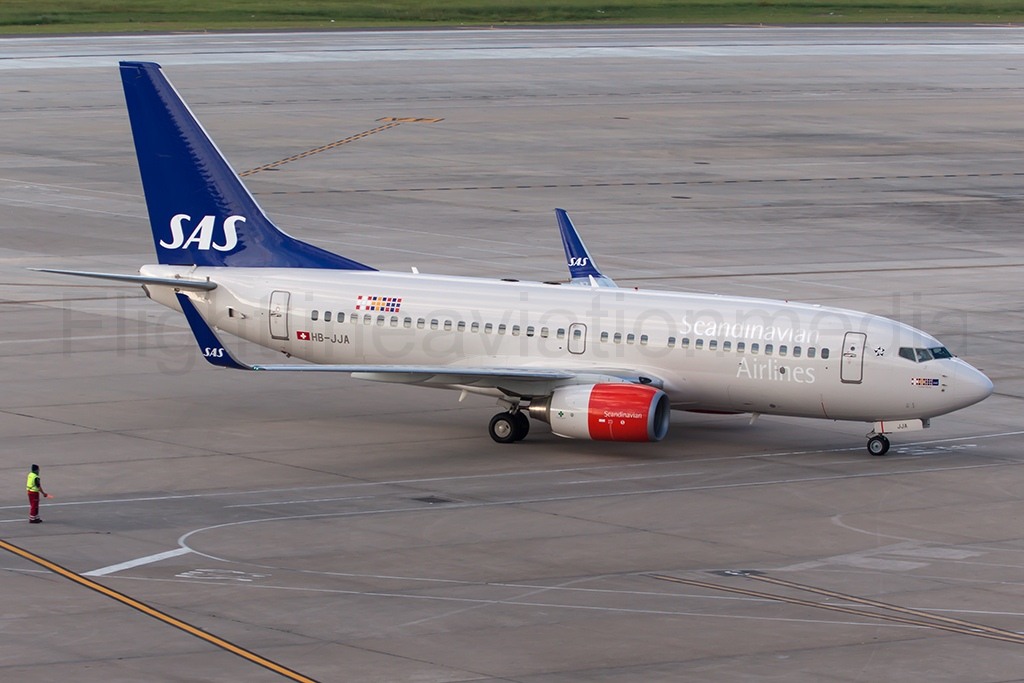 SAS Scandinavian Airlines (Privatair) Boeing 737-7AK HB-JJA