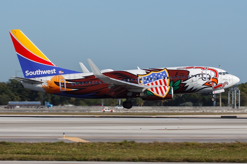 Southwest Airlines Boeing 737-7H4 N918WN