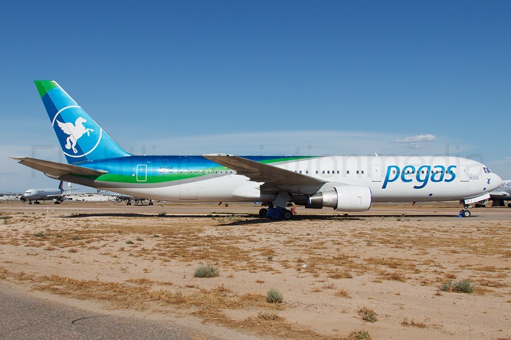 Pegas Touristik (Ikar Airlines) Boeing 767-3G5/ER VP-BOZ