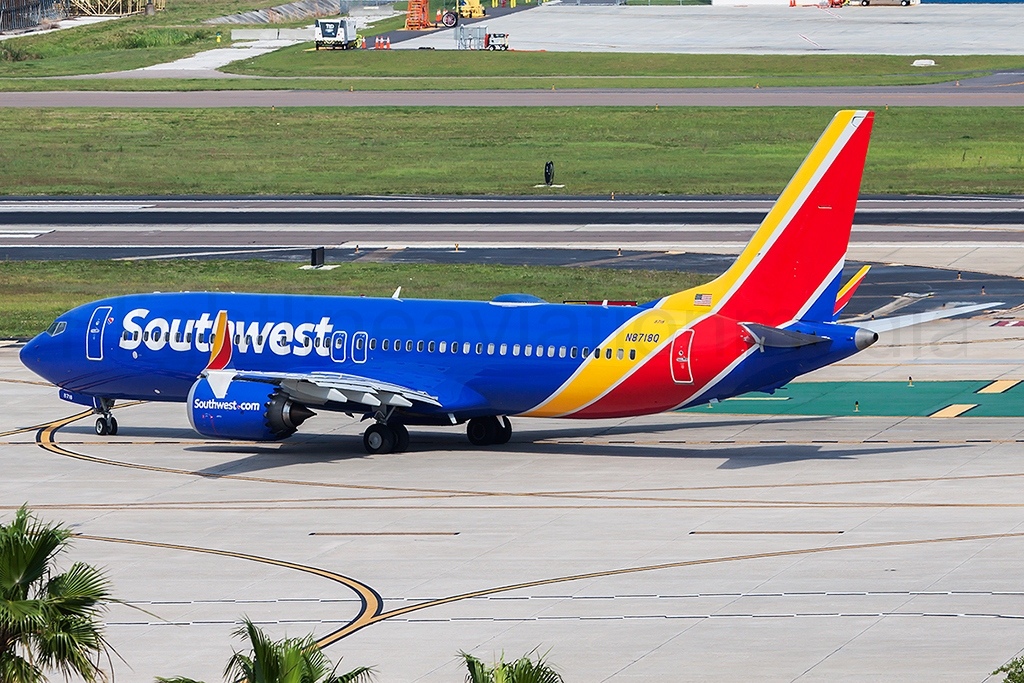 Southwest Airlines Boeing 737-MAX8 N8718Q