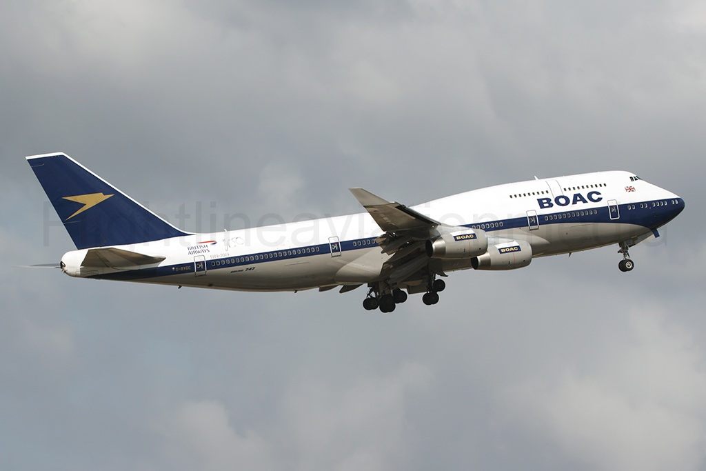 British Airways Boeing 747-436 G-BYGC